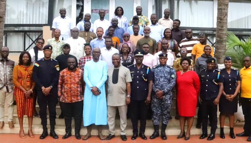 pictures of GRA officials and PPC members 