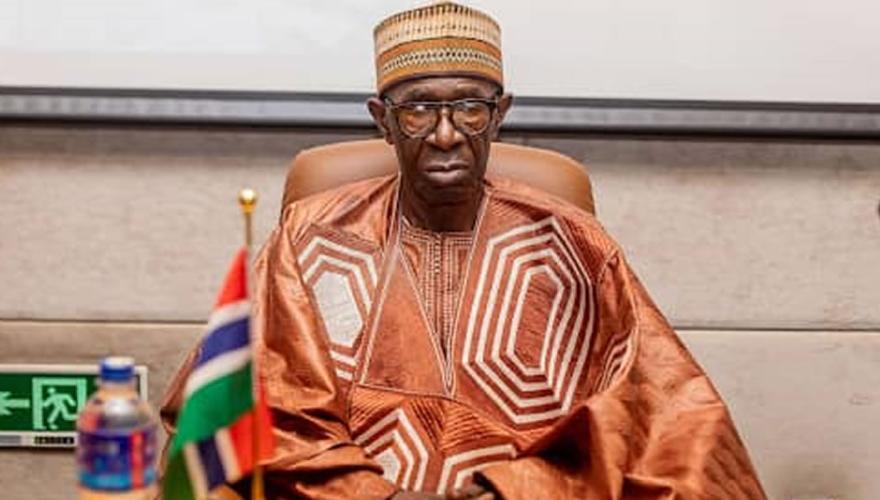 Rt. Hon Fabakary Tombong Jatta Speaker of the Gambian National Assembly 